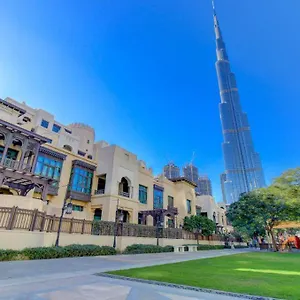  شقة Durrani Homes - Unique Garden At Souk Al Bahar Besides Mall & Burjkhalifa With Private Jaccuzi الإمارات العربية المتحدة